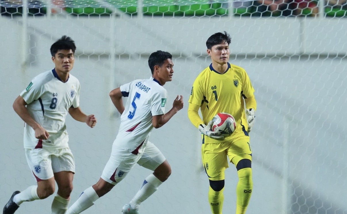 Thái Lan sảy chân trước Turkmenistan, gặp khó tại vòng loại Asian Cup 2027